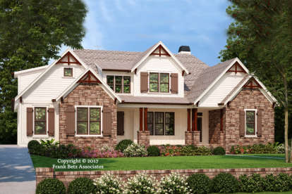 Country House Plan #8594-00007 Elevation Photo