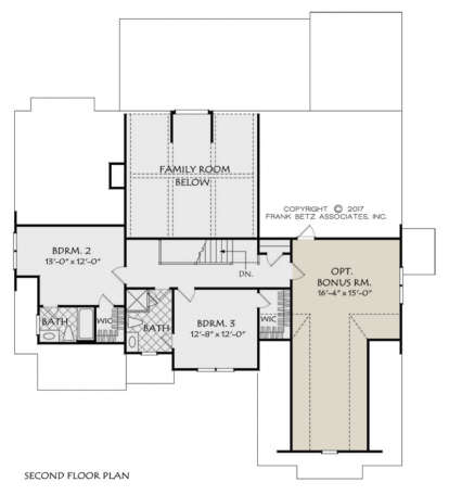 Second Floor for House Plan #8594-00009