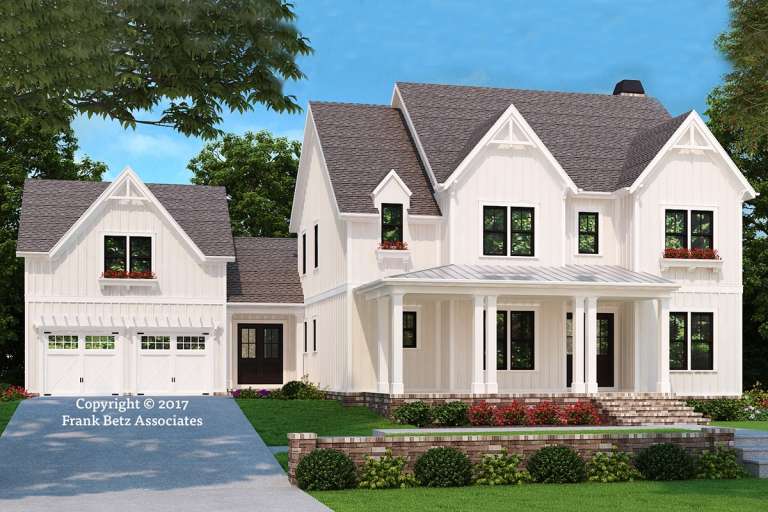 Country House Plan #8594-00010 Elevation Photo
