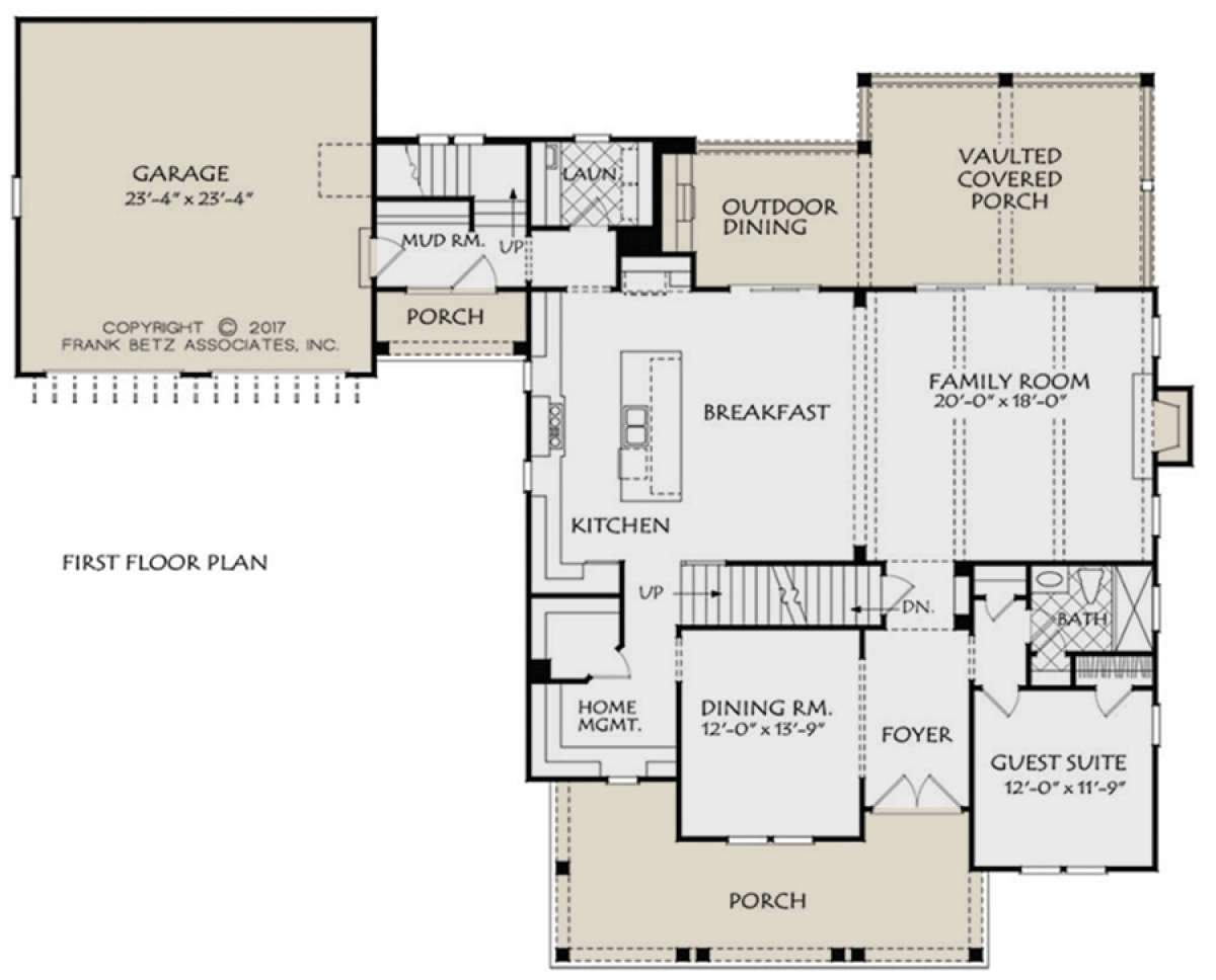 Main Floor for House Plan #8594-00010