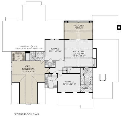 Second Floor for House Plan #8594-00011