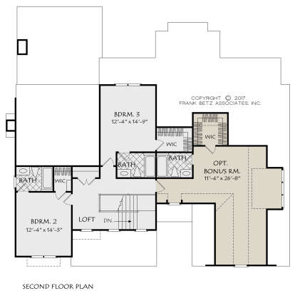 Second Floor for House Plan #8594-00012