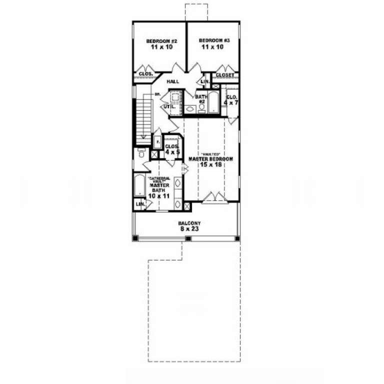 House Plan House Plan #2065 Drawing 2