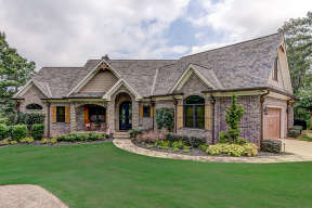 French Country House Plan #699-00128 Elevation Photo