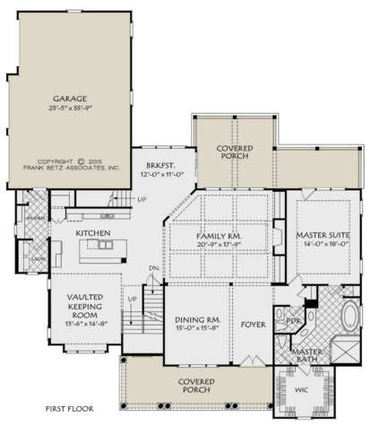 Main Floor for House Plan #8594-00016
