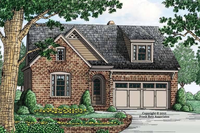 House Plan House Plan #20653 Front Elevation 