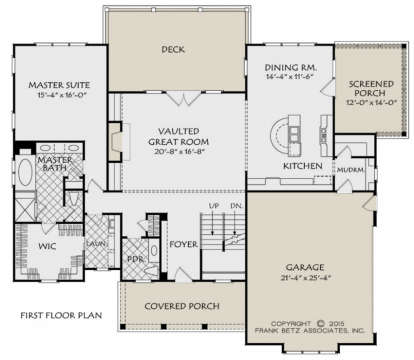 Main Floor for House Plan #8594-00018