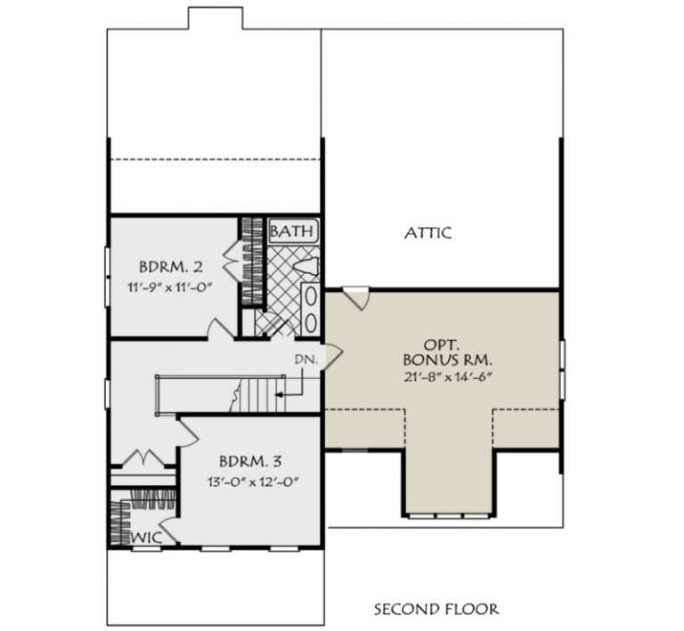 House Plan House Plan #20655 Drawing 2