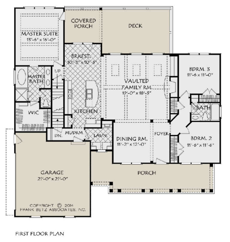 House Plan House Plan #20656 Drawing 1