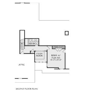 Second Floor for House Plan #8594-00020