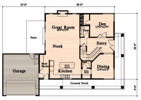 Main Floor for House Plan #4771-00001