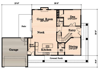 House Plan House Plan #20657 Drawing 1