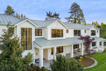 Modern Farmhouse House Plan #4771-00002 Elevation Photo