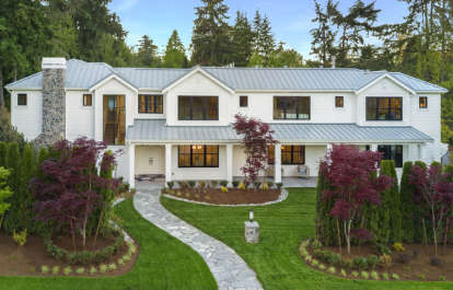 Modern Farmhouse House Plan #4771-00002 Elevation Photo