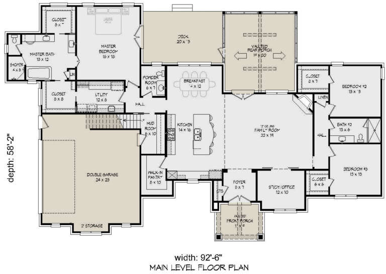 House Plan House Plan #20662 Drawing 1