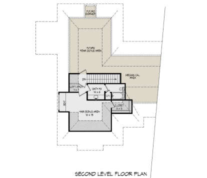 Second Floor for House Plan #940-00141