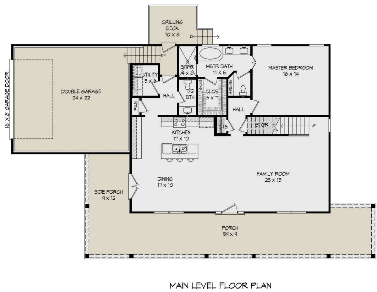 Main Floor for House Plan #940-00142