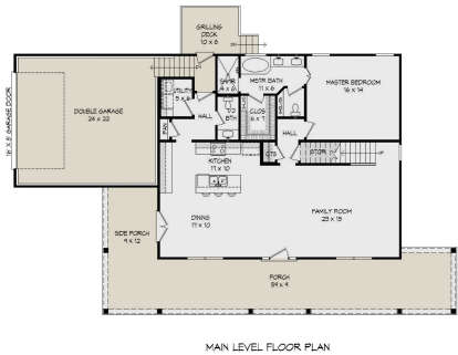 House Plan House Plan #20663 Drawing 1