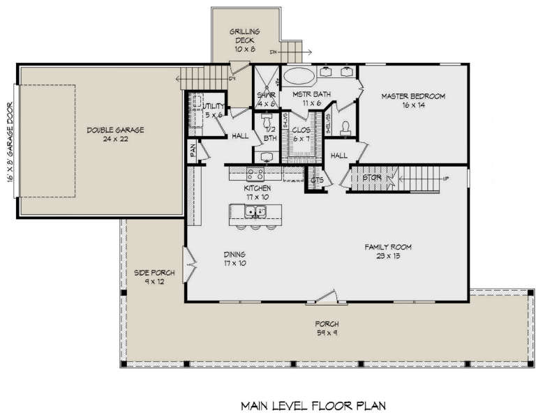 House Plan House Plan #20663 Drawing 1