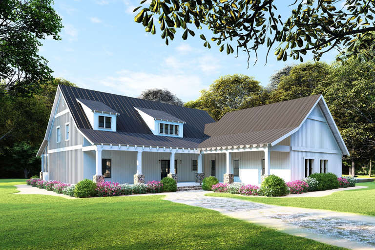 House Plan House Plan #20666 Front Elevation 