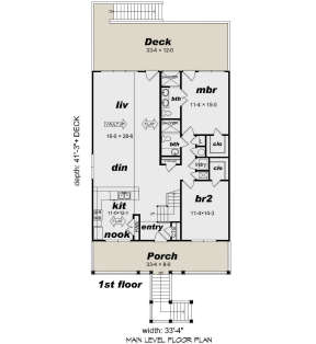 Main Floor for House Plan #940-00143