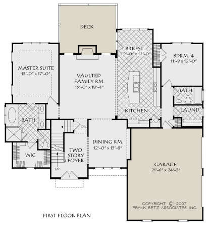 Main Floor for House Plan #8594-00021