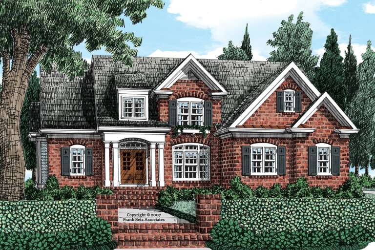 House Plan House Plan #20669 Front Elevation 