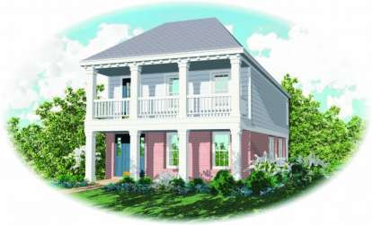 Traditional House Plan #053-00027 Elevation Photo