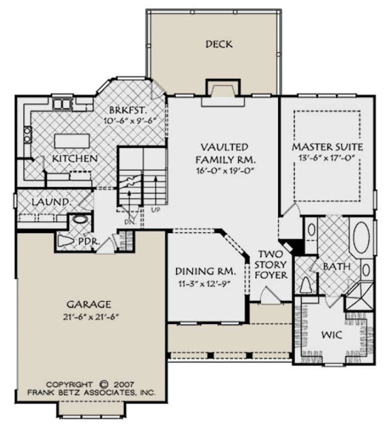 House Plan House Plan #20671 Drawing 1