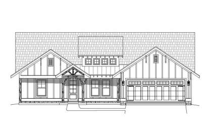 Modern Farmhouse House Plan #940-00144 Elevation Photo
