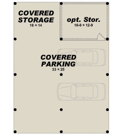 Drive Under Parking for House Plan #940-00145