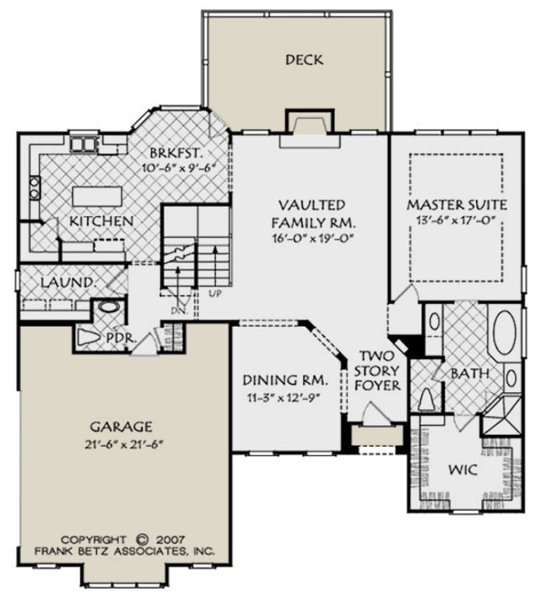 House Plan House Plan #20674 Drawing 1