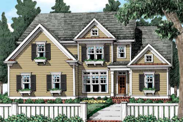 House Plan House Plan #20675 Front Elevation 
