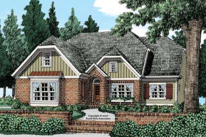 European House Plan #8594-00027 Elevation Photo