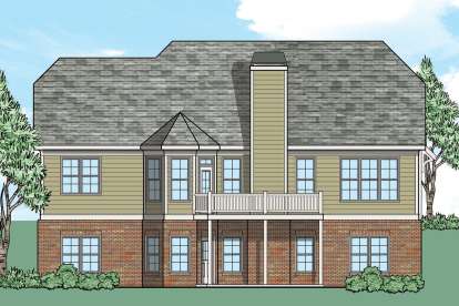 European House Plan #8594-00027 Elevation Photo