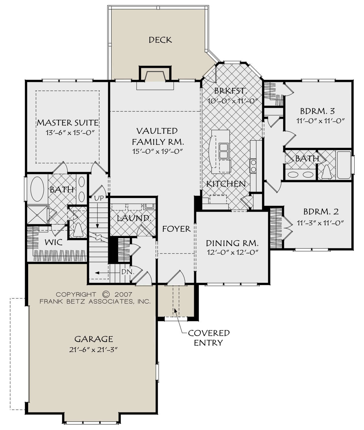 Main Floor for House Plan #8594-00027