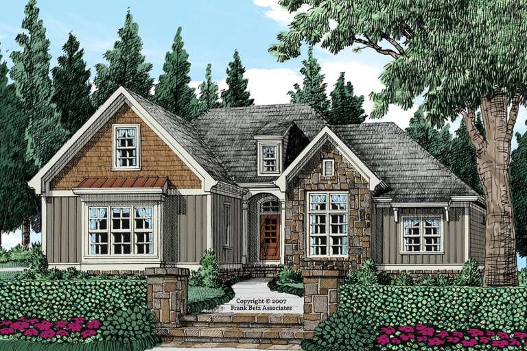 House Plan House Plan #20678 Front Elevation 