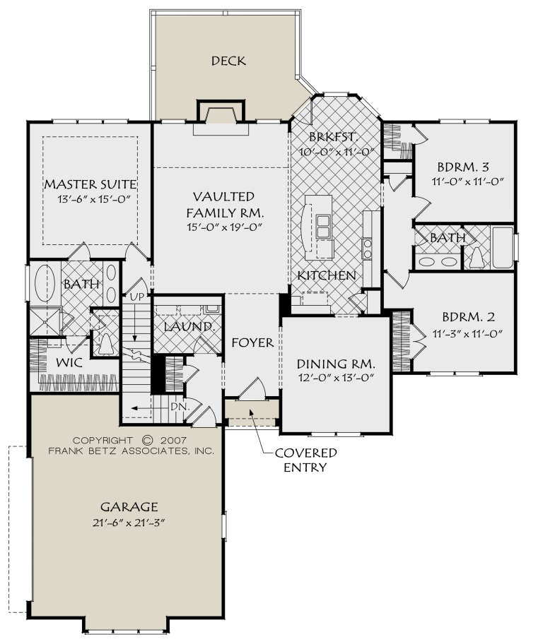 House Plan House Plan #20678 Drawing 1