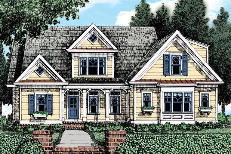 House Plan House Plan #20679 Front Elevation 