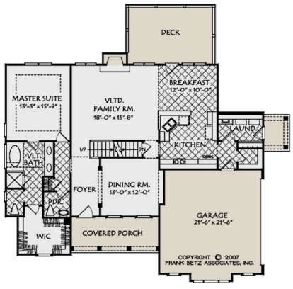 Main Floor for House Plan #8594-00030