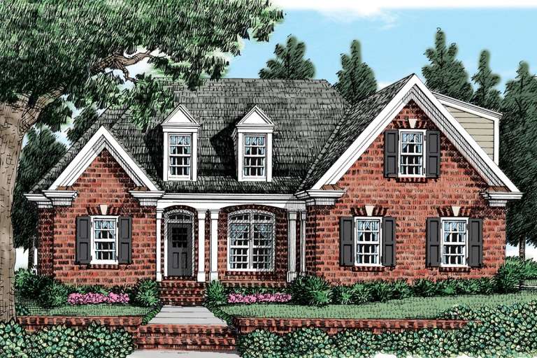 House Plan House Plan #20681 Front Elevation 
