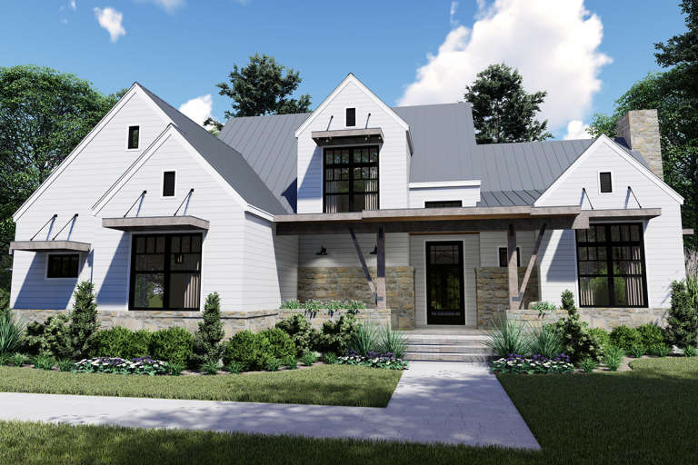 House Plan House Plan #20682 Front Elevation 
