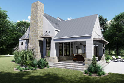 Modern Farmhouse House Plan #9401-00099 Elevation Photo