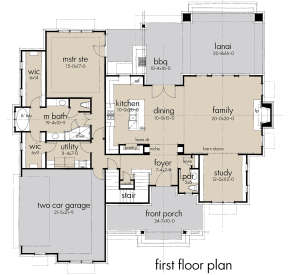 Main Floor for House Plan #9401-00099