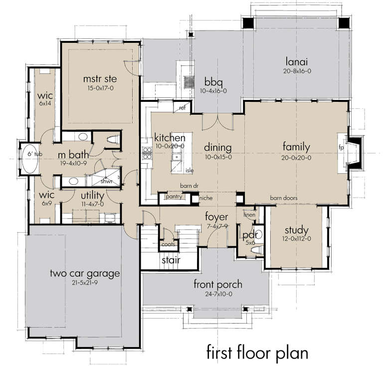 House Plan House Plan #20682 Drawing 1