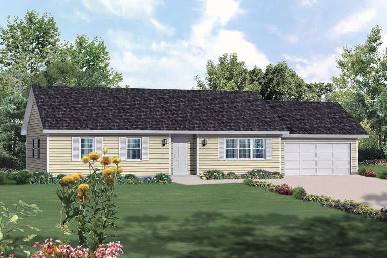 House Plan House Plan #20689 Front Elevation 