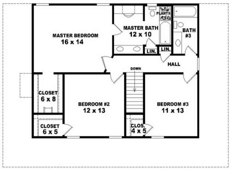 House Plan House Plan #2069 Drawing 2