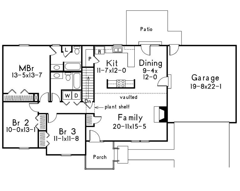 House Plan House Plan #20691 Drawing 1