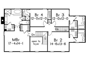 Second Floor for House Plan #5633-00339
