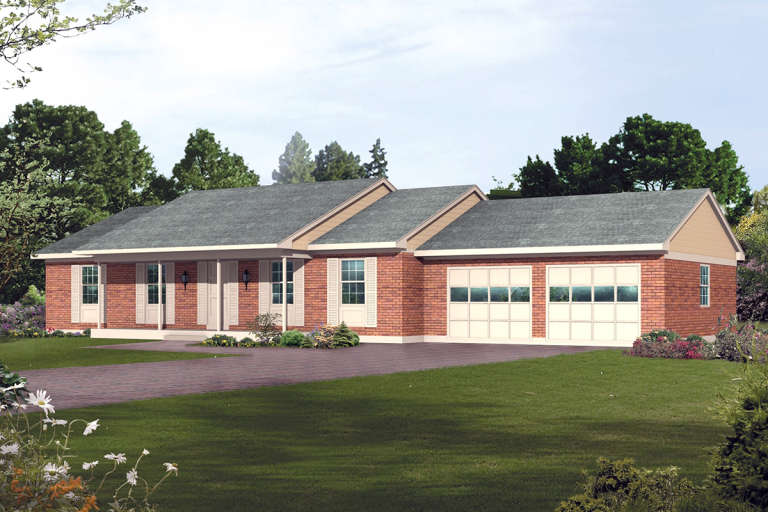 House Plan House Plan #20703 Front Elevation 